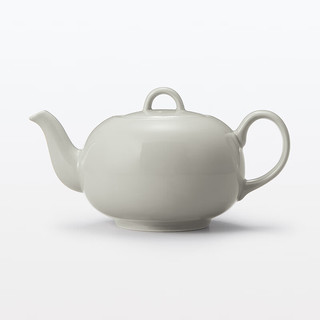 无印良品（MUJI） 日用餐具 茶壶 茶具泡茶壶水壶 米灰色 700ml