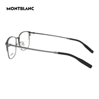 万宝龙（MONTBLANC）近视眼镜架MB0314OA 003+依视路爱赞全晰膜御1.74 MB0314OA-003黑枪色