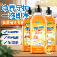 绿岛地板清洁剂强力杀菌去污养护瓷砖木地板大理石拖地液速干清洗液 地板清洁剂500ml*1瓶