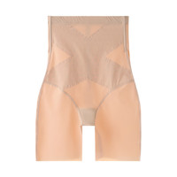 婷美高腰收腹裤收小肚子束腰收腰防走光塑形提臀内裤女 肤色 4XL【166-185斤】