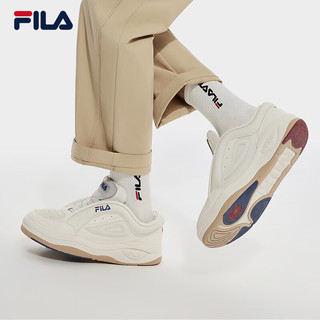 FILA 斐乐男鞋MIX 2复古板鞋2024春季舞动鞋2运动休闲鞋 奶白-GD 41