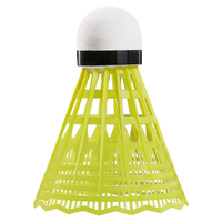 克洛斯威尼龙塑料羽毛球室外防风耐用型耐打不烂黄色尼龙球 尼龙球 6个装