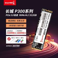 百亿补贴：Great Wall 长城 P300 M.2固态硬盘 PCIe 3.0 512GB