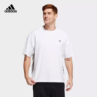 adidas 阿迪达斯 男装新款轻运动夏季时尚潮流舒适休闲短袖T恤 HC9972 L