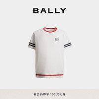 BALLY巴利【520款】24早秋白色棉质男士短袖T恤6308418 白色 S