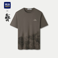 HLA 海澜之家 短袖T恤男女情侣装24龙腾九州IP凉感短袖男夏季