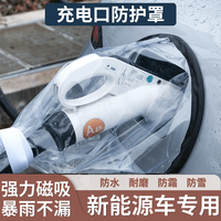 EV 途观大众id3开迈斯id4 id6x迈腾帕萨特GTE专用L新能源充电桩器枪 透明充电枪防雨罩