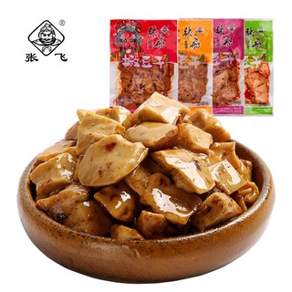 张飞 嫩豆干500g四川风味小吃小包装即食麻辣豆腐干类特产食品零食