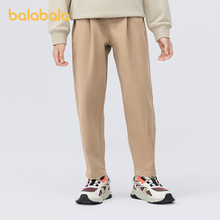 88VIP：巴拉巴拉 男童裤子儿童休闲裤2024新款春装中大童长裤宽松舒适时尚