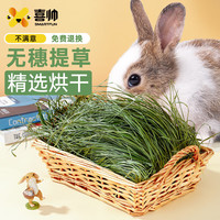 喜帅 头茬无穗提摩西草500g 烘干嫩草提草干草兔粮龙猫荷兰猪饲料牧草 头茬无穗提草500g