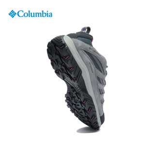 Columbia哥伦比亚户外24秋冬女防水抓地旅行徒步登山鞋BL0607 053 灰色 40 (26cm)