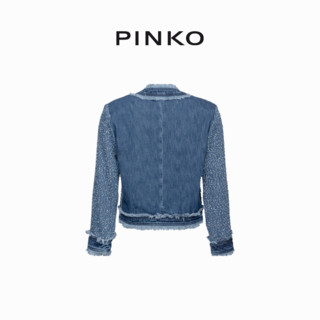 【年中特惠】PINKO 小香风流苏牛仔外套100404A0I3