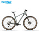 TRINX 千里达 V35PRO禧玛诺10速碳纤维越野竞速山地自行车 哑灰银 29*15