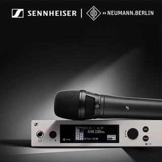 森海塞尔（SENNHEISER）EW500G4 KK205 EW500G4 945 965 无线麦克风直播K歌演出会议话筒 EW 500 G4-KK205电容话筒