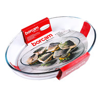 帕莎帕琦（Pasabahce）进口烤盘鱼盘烤箱微波炉烘焙盘2360毫升59064