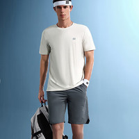 HLA 海澜之家 SPORTSDAY马术运动短袖T恤 HNTBW2W153A 浅灰 L