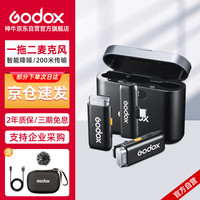 神牛WES无线麦克风便携领夹户外采访录音各类主播直播录音降噪声卡 WES2 Kit1【接口版一拖一套装]