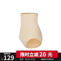ubras压缩胶囊高腰收腹提臀裤塑身三分裤修身女士内裤女裸感肤三角裤XL 裸感肤（三角裤）