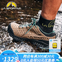 LA SPORTIVA HYRAX GTX户外防水透气徒步登山鞋防滑缓震轻量徒步鞋轻便 摩卡/森林 44