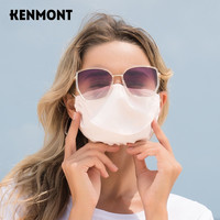 卡蒙春夏防晒骑车薄口罩女夏天透气遮阳易呼吸防紫外线口罩可喝水3697 裸粉色