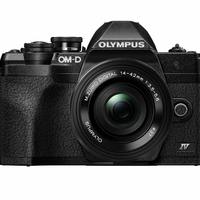 OLYMPUS 奥林巴斯 E-M10 Mark IV 黑色微型三分之四相机