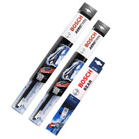 博世（BOSCH）前雨刮器+后雨刷器套装神翼（2017年之后Jeep吉普指南者）