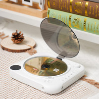 THINKYA F12便携式CD机播放器蓝牙时尚设计专辑纯CD播放机米色基础版 F12时尚CD机