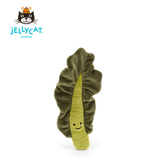 Jellycat英国高端毛绒玩具 活泼蔬菜公仔羽衣甘蓝 玩偶 女友 21cm