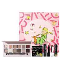 Perfect Diary 完美日记 小王子联名版礼盒 (仿生膜精华哑光口红#907 3.3g+精华口红#713 3.3g+剔透柔雾控油敬粉 锁色版 7g+探险家十二色眼影#18沙狐玫瑰 14g)
