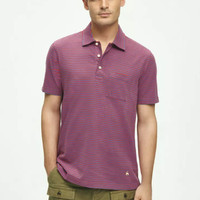 Brooks Brothers 男士水洗纯棉POLO衫