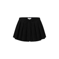 URBAN REVIVO 女士甜辣百褶蝴蝶结裙裤廓形短裤 UWV640070