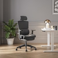  恒林家居 HENGLIN家居 家居   电动按摩工学椅 黑色 经典款