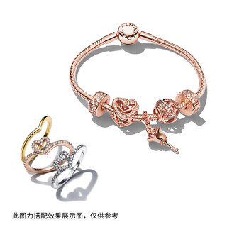 潘多拉（PANDORA）交缠闪烁手链套装高级轻奢时尚饰品