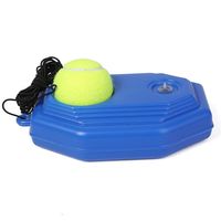 边界线 网球训练器单人带线网球回弹带绳固定练习器单打用球弹力绳 高弹耐打网球带线球