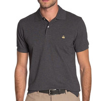 限新用户：Brooks Brothers 纯色修身polo衫 深灰色