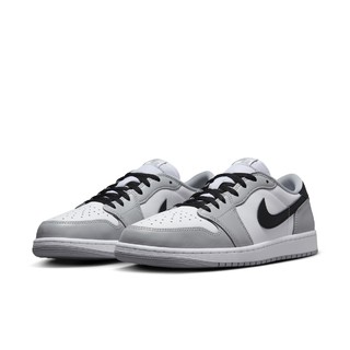 AIR JORDAN 正代系列 Air Jordan 1 Retro Low OG 男子篮球鞋 CZ0790-110 白/黑/狼灰 42