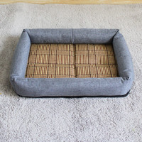 贝尼宠狗窝加厚猫窝春季保暖款耐脏地垫四季通用窝小型犬中型睡垫 猫狗窝夏季M 52x40适12斤宠凉席 凉席M 50x39高6cm 适12斤宠物