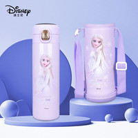 迪士尼智能温显儿童保温杯幼儿园水杯316不锈钢直饮杯男女孩防摔小