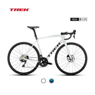 崔克（TREK）公路车 EMONDA SL 5 碳纤维碟刹内走线轻量爬坡竞赛级公路自行车 白棱镜色 门店提取 60CM（身高188-193CM） 24速