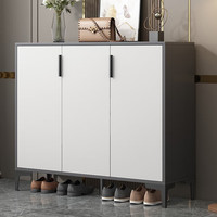 奥林欧风 鞋柜 门口收纳柜入户玄关柜储物柜家用大容量柜子 90*32*92cm 鞋柜-90*32*92cm