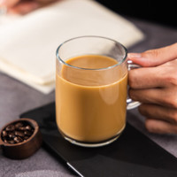 帕莎帕琦（Pasabahce）钢化玻璃杯无铅马克杯微波炉杯子啤酒饮料牛奶杯330ML1只 钢化把杯 330ml 1只