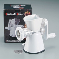 COOFOOGOO 工夫具 KOO FOO GOO)手动绞肉机家用手摇绞肉机碎菜机绞肉馅饺子馅机带固定吸盘绞肉机