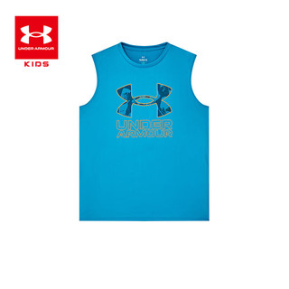 安德玛（Under Armour）男童背心1377845 电光蓝 120cm 