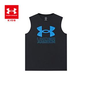 安德玛（Under Armour）男童背心1377845 黑色 120cm 