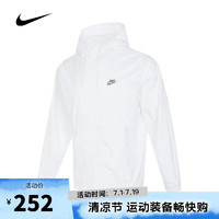 NIKE【滔搏运动】耐克男子日常常规运动休闲夹克外套 FB7805-100 XXL