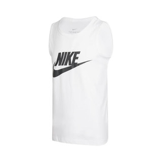 NIKE 耐克 男子运动背心TANK ICON FUTURA运动服AR4992-101 白色 M码