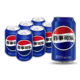 pepsi 百事 可乐 Pepsi 碳酸饮料 330ml*6听 整箱 (新老包装随机发货) 百事出品