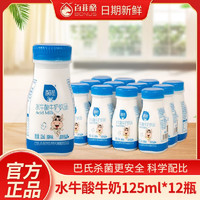 BONUS 百菲酪 水牛酸牛奶饮品125ml*12盒整箱儿童酸甜口味 125mL 12瓶 小酸奶