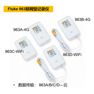 福禄克（FLUKE）963B 4G版联网型温湿度记录仪 外置探头 量程-40℃至85℃