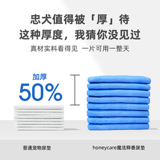 HONEYCARE好命天生宠物尿垫狗狗尿不湿魔法释香除臭狗尿布